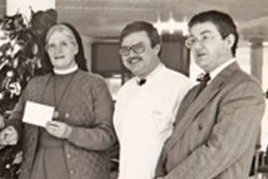 Sr. Sieglind, Prof. Seidel und Hans-Bernhard Lammers