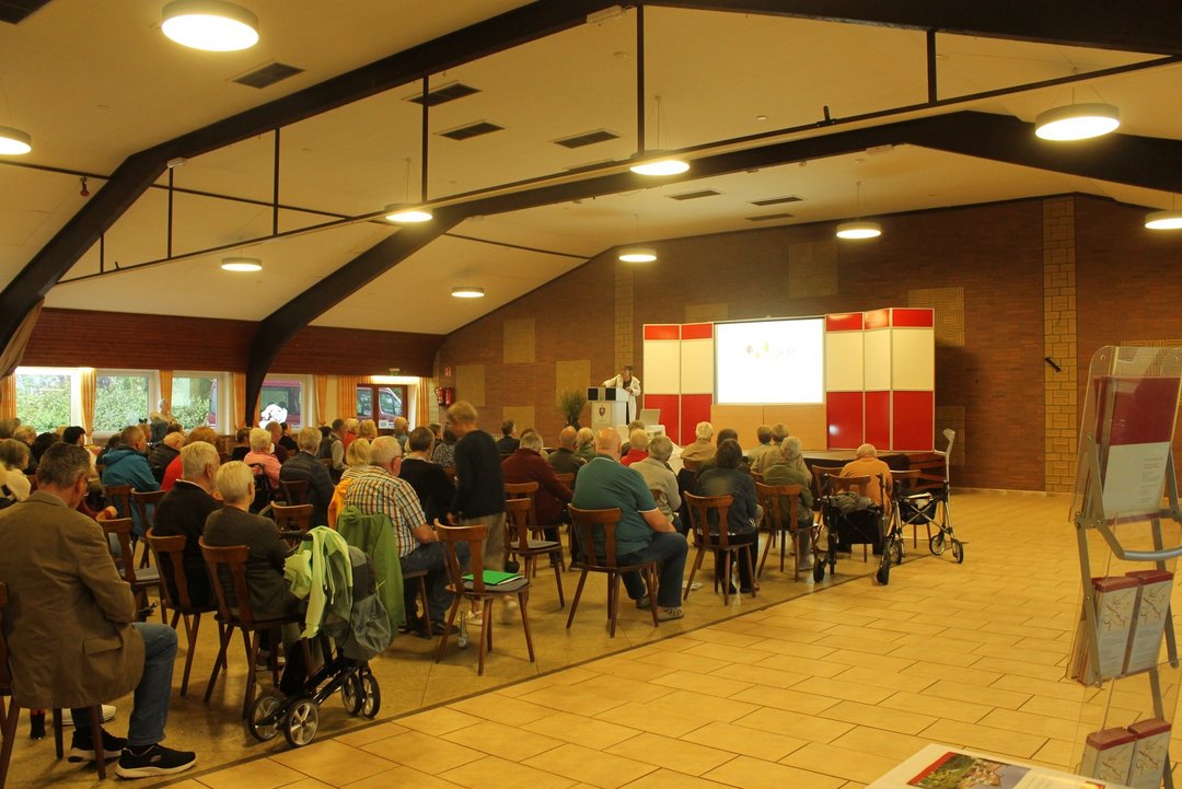 Parkinson Tag 2022 in der Bürgerhalle Herzebocholt