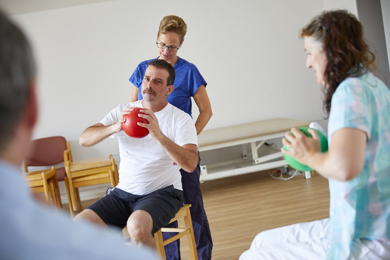 Physiotherapie in der Gruppe