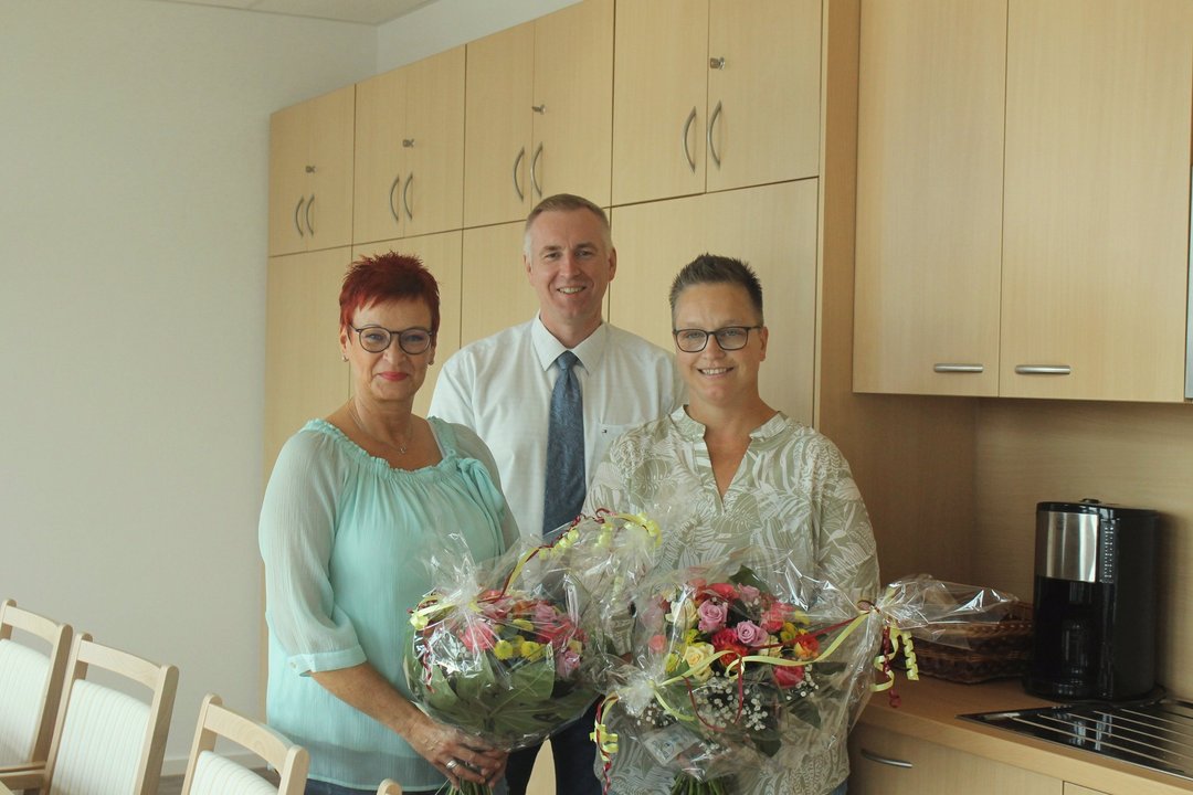 Neue Räumlichkeiten für den Issel Pflegedienst.