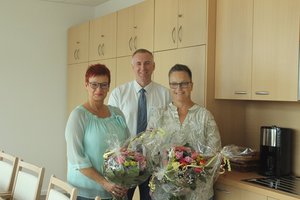 Neue Räumlichkeiten für den Issel Pflegedienst.