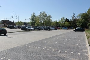 Neuer Parkplatz am Augustahospital